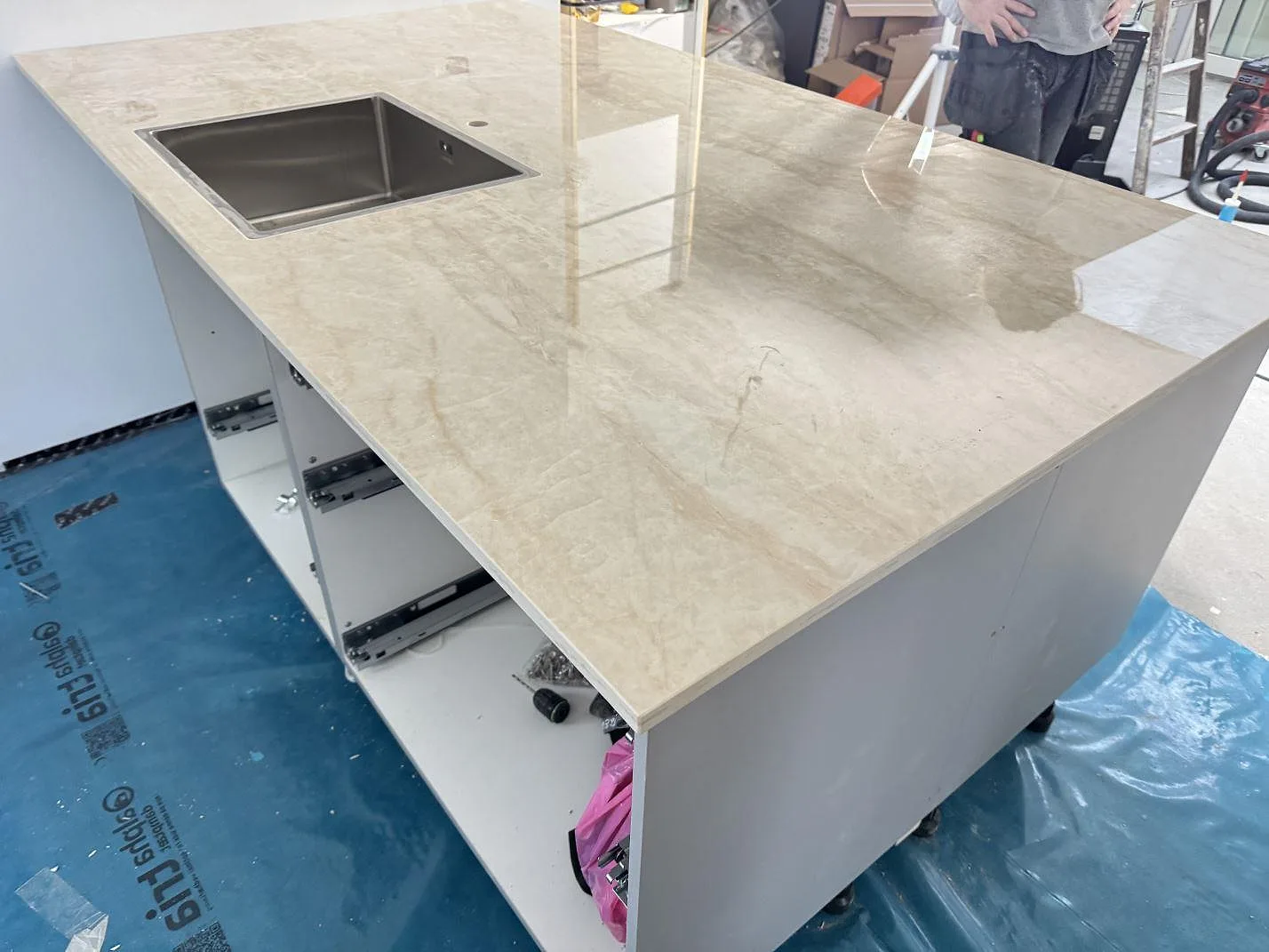 Køkkenbordplade i Dekton Arga, Stenløse – billede 6