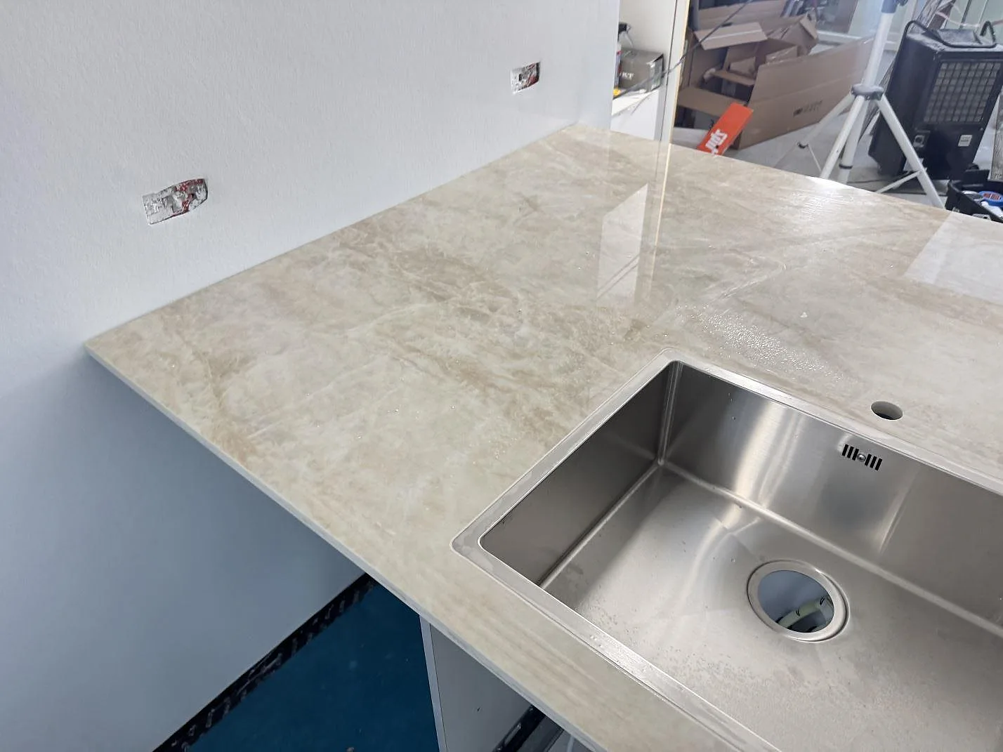 Køkkenbordplade i Dekton Arga, Stenløse – billede 3