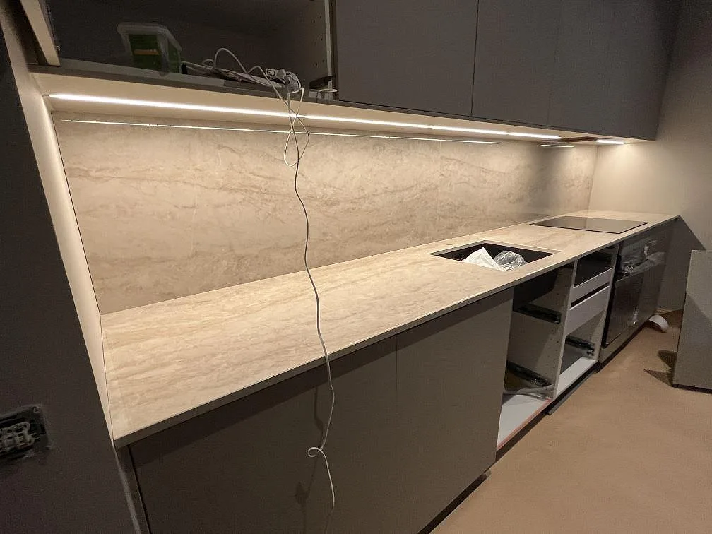 Køkkenbordplade i Dekton Arga, Stockholm