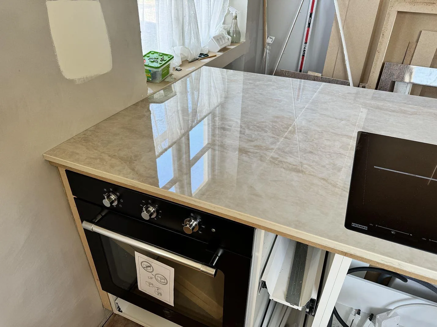 Køkkenbordplade i Dekton Arga, Svedala – billede 3