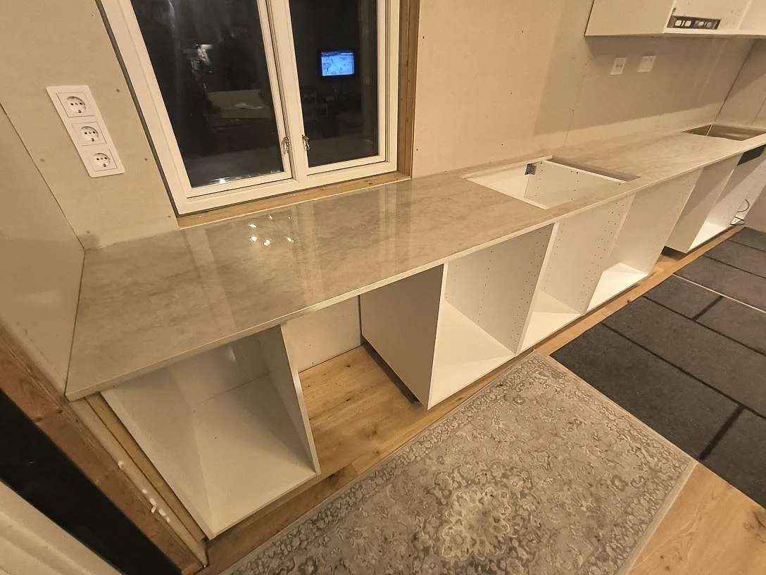 Køkkenbordplade i Dekton Arga, Torsåker – billede 2
