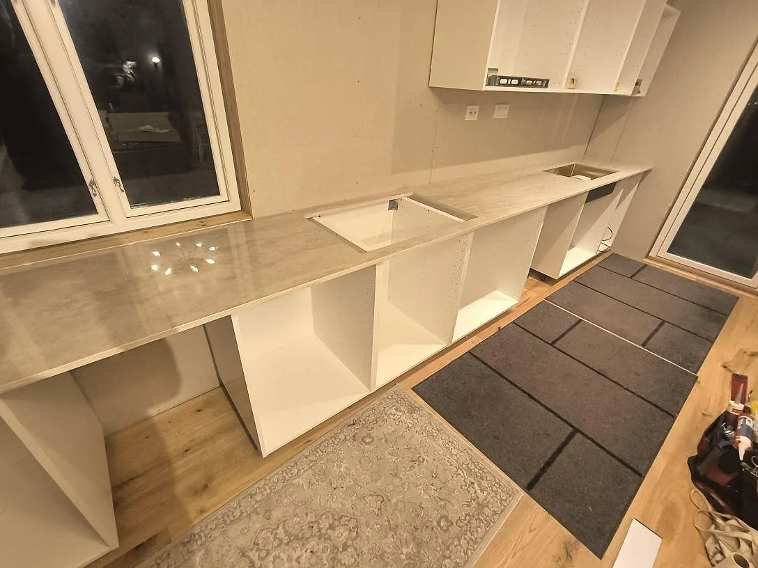 Køkkenbordplade i Dekton Arga, Torsåker – billede 3