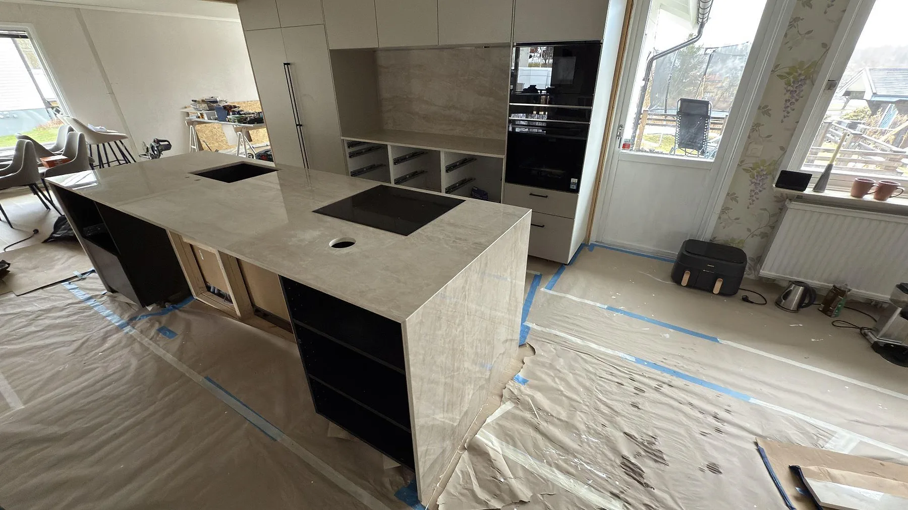 Køkkenbordplade i Dekton Arga, Torsby – billede 3