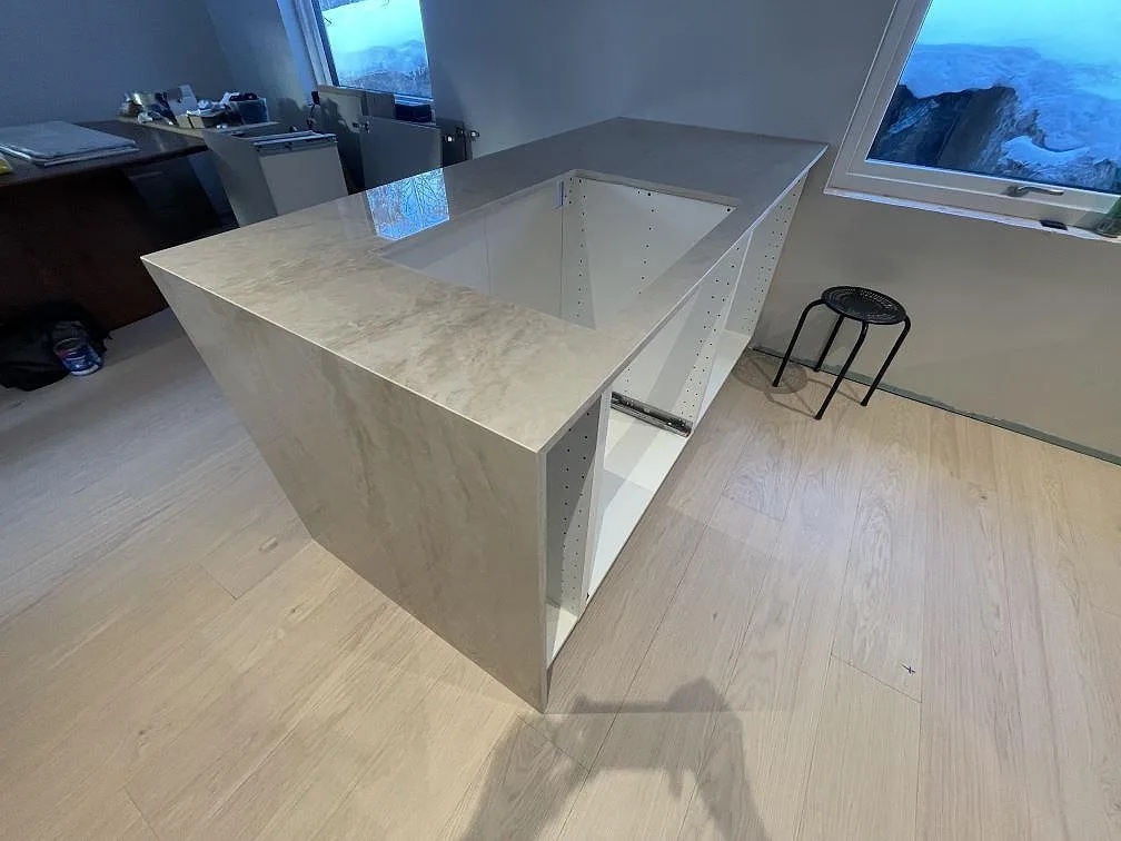 Køkkenbordplade i Dekton Arga, Tyresö – billede 2