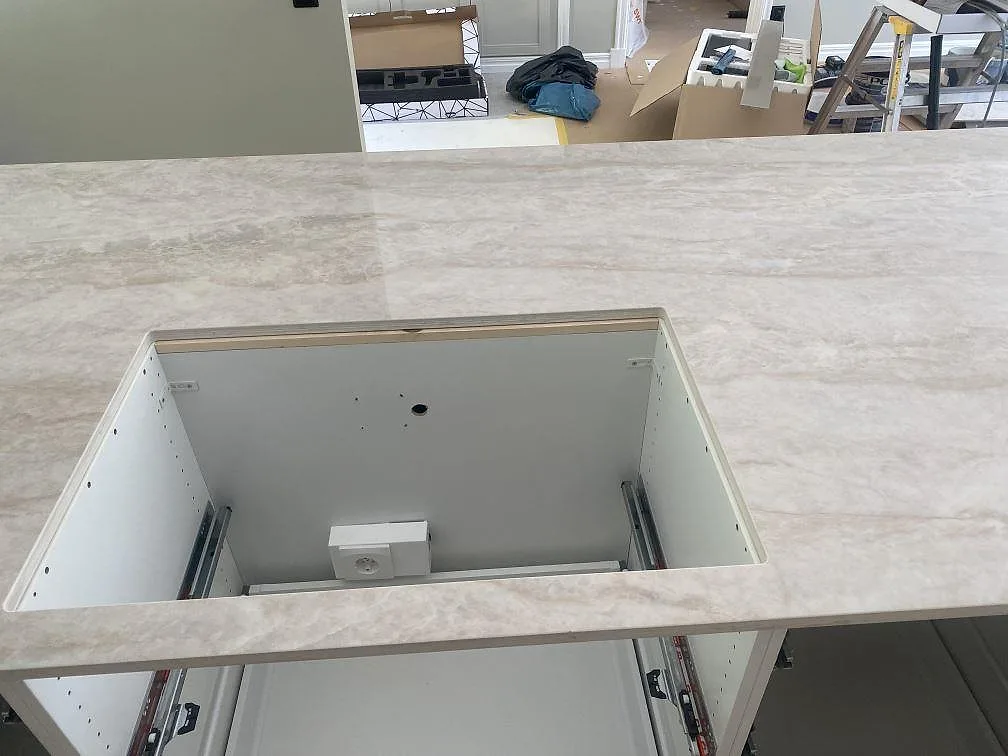 Køkkenbordplade i Dekton Arga, Uddevalla – billede 7