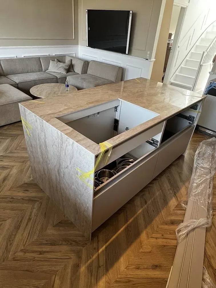 Køkkenbordplade i Dekton Arga, Valby