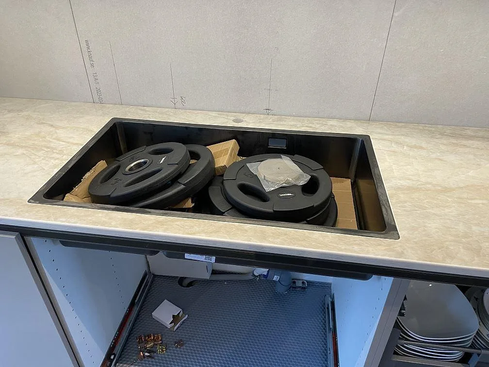 Køkkenbordplade i Dekton Arga, Veberöd – billede 5