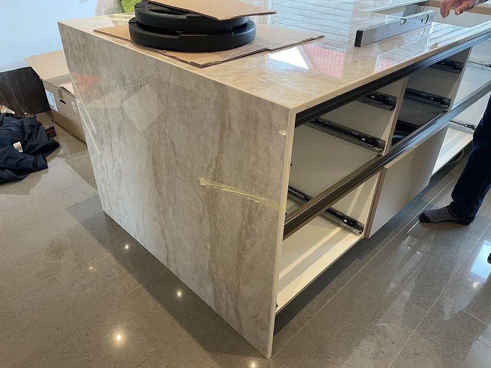 Køkkenbordplade i Dekton Arga, Veberöd – billede 2