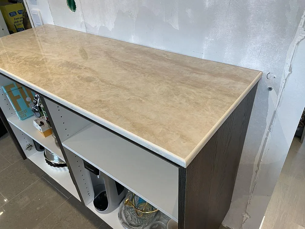 Køkkenbordplade i Dekton Arga, Veberöd – billede 8