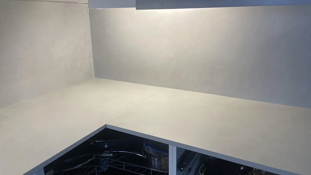 Køkkenbordplade i Dekton Argentium, Lund – billede 5