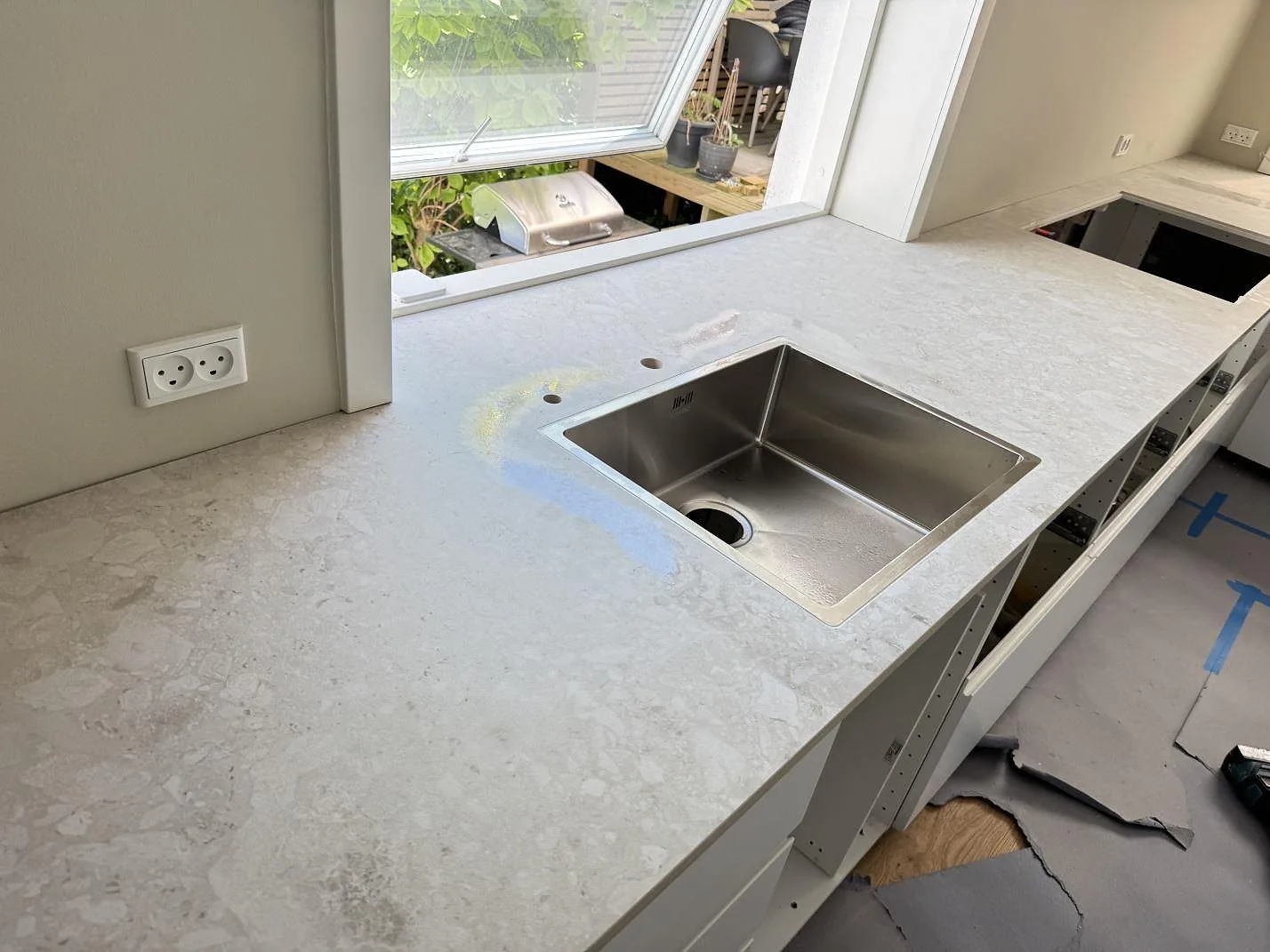 Køkkenbordplade i Dekton Ava, Hvidovre – billede 2