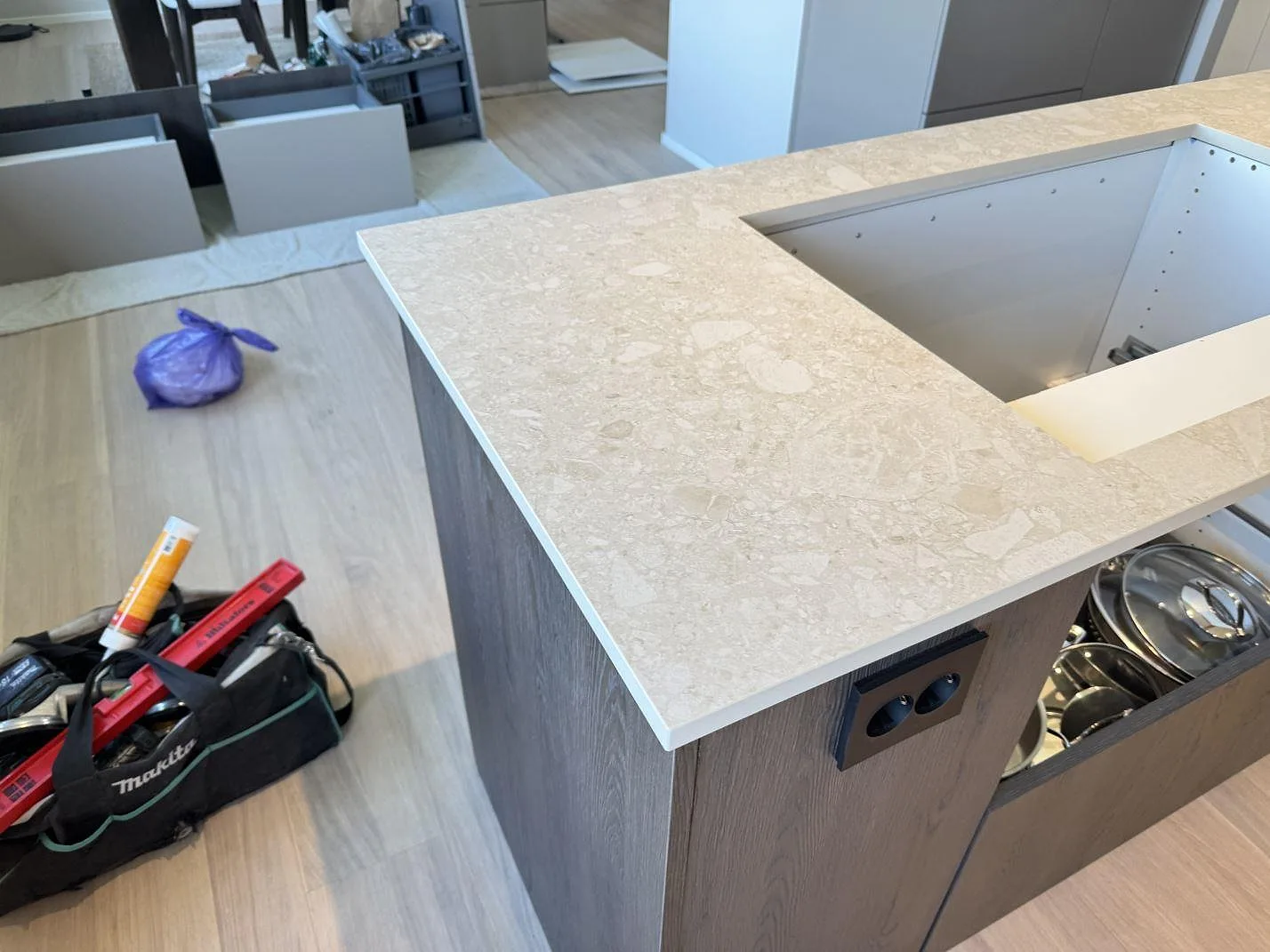 Køkkenbordplade i Dekton Ava, Mölndal – billede 6