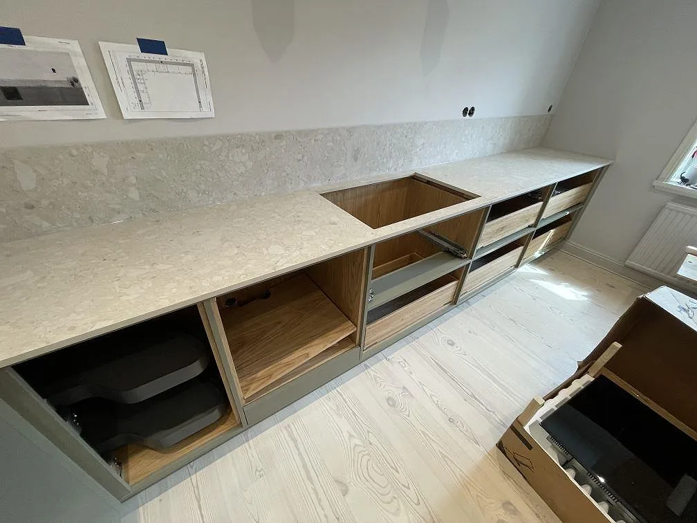 Køkkenbordplade i Dekton Ava, Stockholm – billede 5