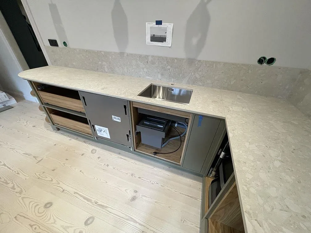 Køkkenbordplade i Dekton Ava, Stockholm – billede 3