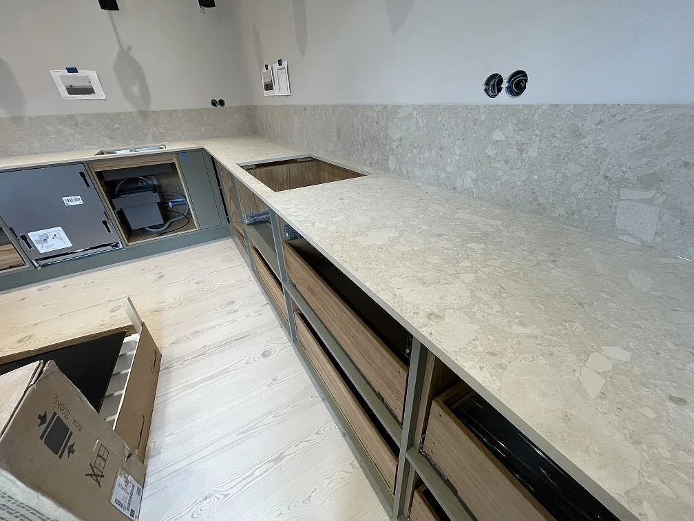 Køkkenbordplade i Dekton Ava, Stockholm – billede 4