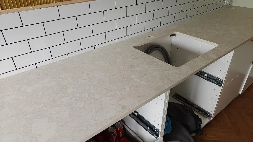 Køkkenbordplade i Dekton Ava, Tåstrup – billede 3
