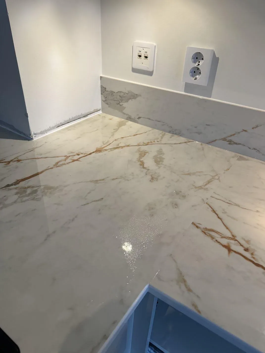 Køkkenbordplade i Dekton Awake, Limhamn – billede 8