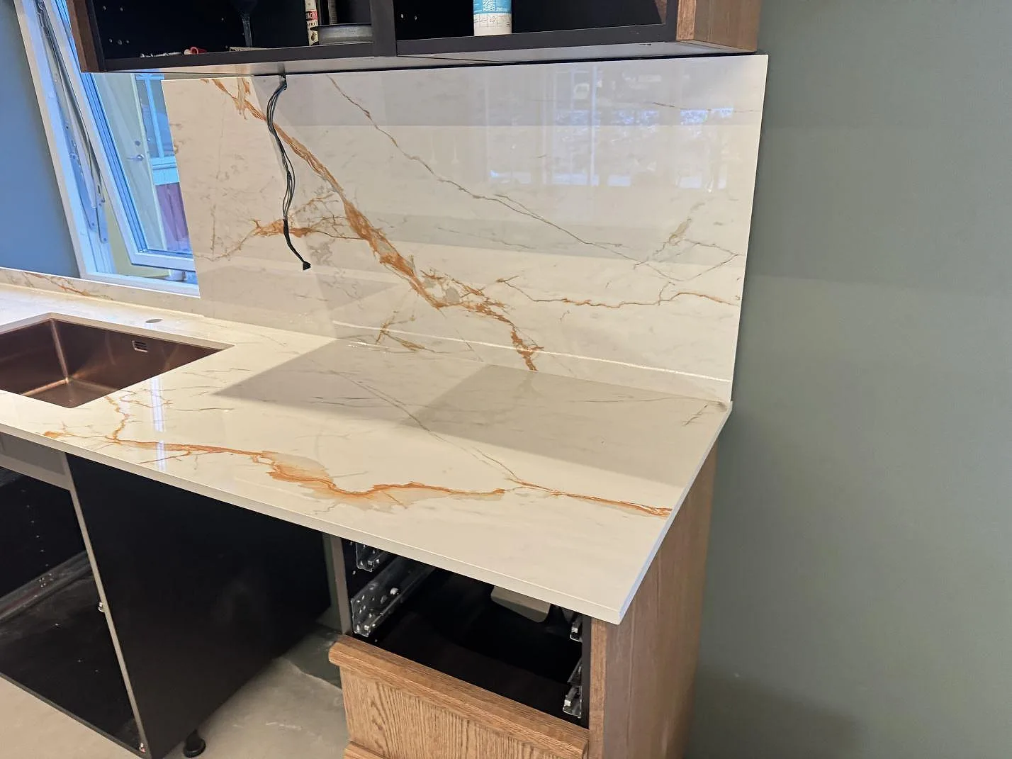 Køkkenbordplade i Dekton Awake, Osby – billede 5
