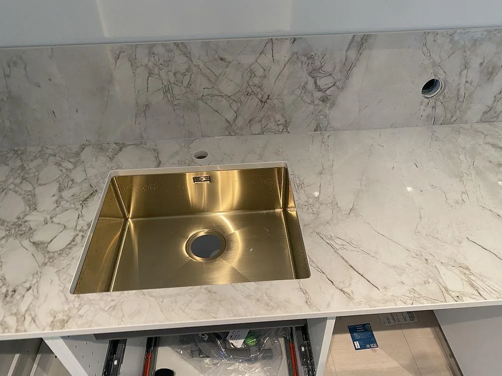 Køkkenbordplade i Dekton Bergen, Hjärup – billede 4