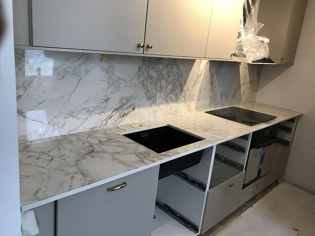 Køkkenbordplade i Dekton Bergen, Malmö
