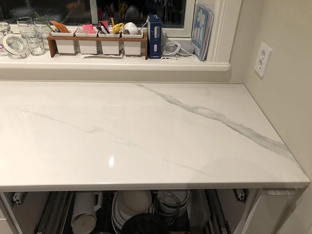 Køkkenbordplade i Dekton Bergen-keramik, Västra Frölunda – billede 2