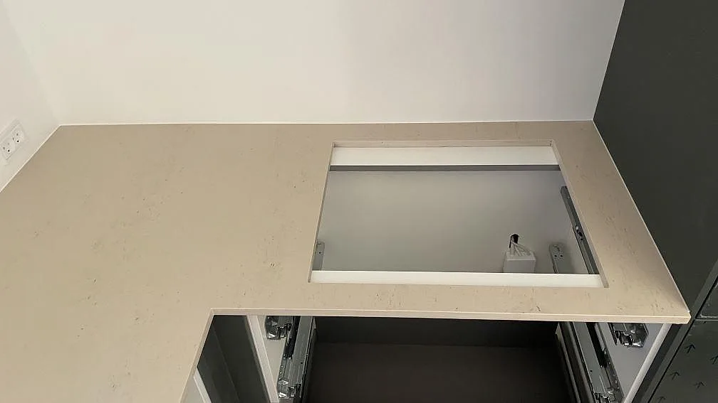 Køkkenbordplade i Dekton Danae, Gentofte – billede 4