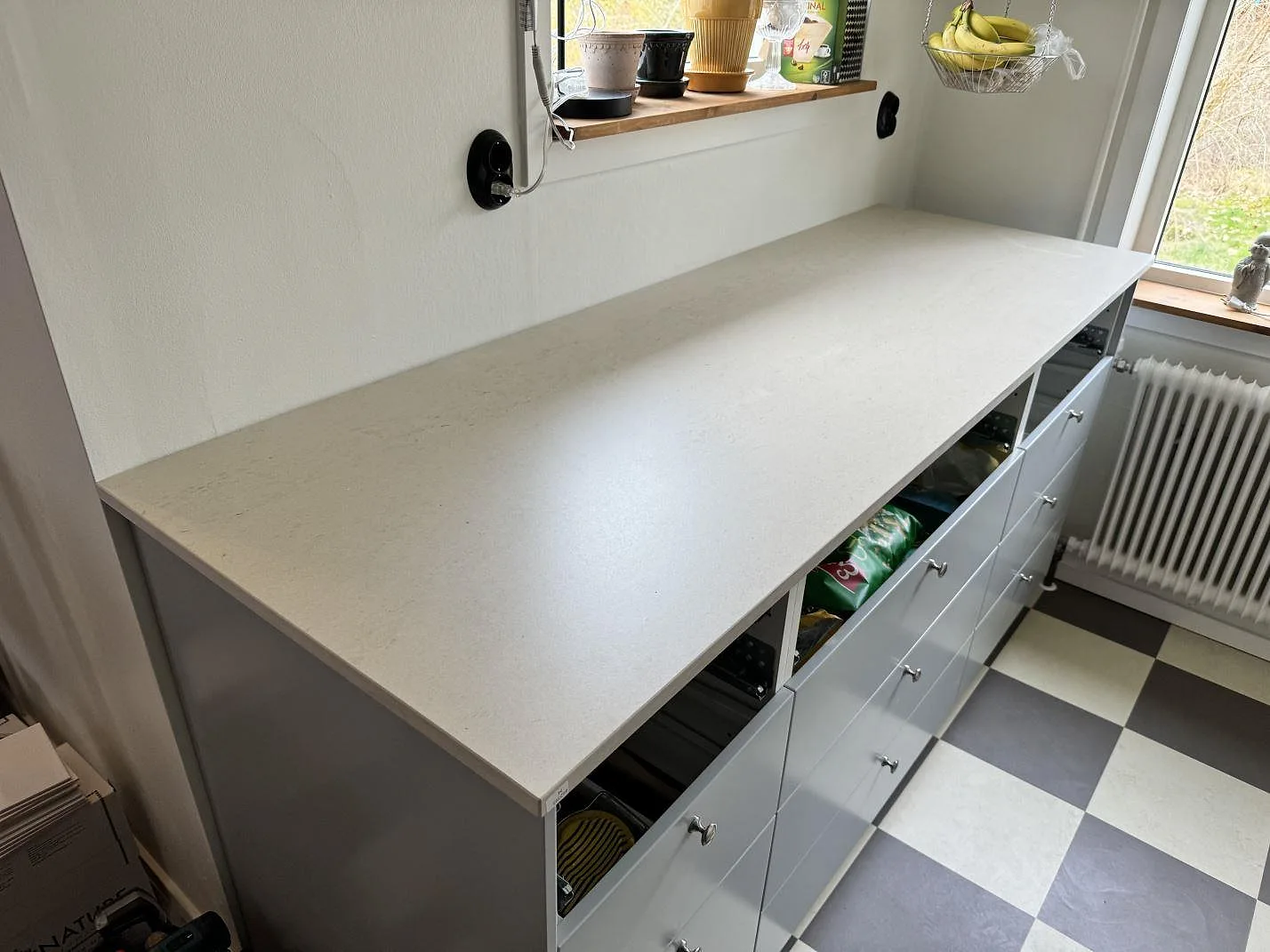 Køkkenbordplade i Dekton Danae, Höör