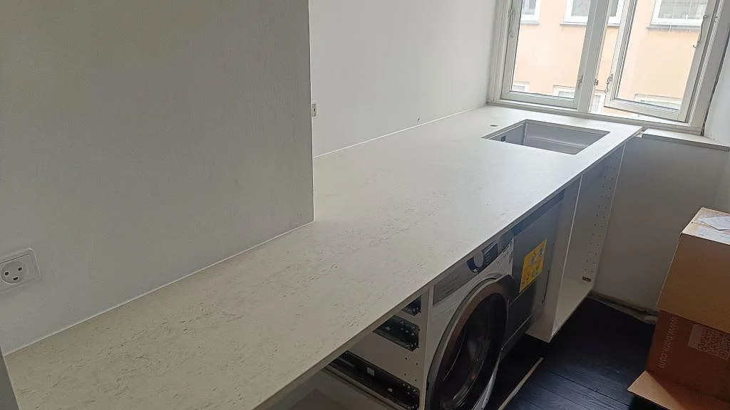 Køkkenbordplade i Dekton Danae, København N