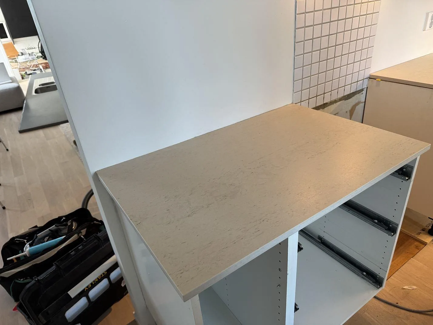 Køkkenbordplade i Dekton Danae, Limhamn – billede 6