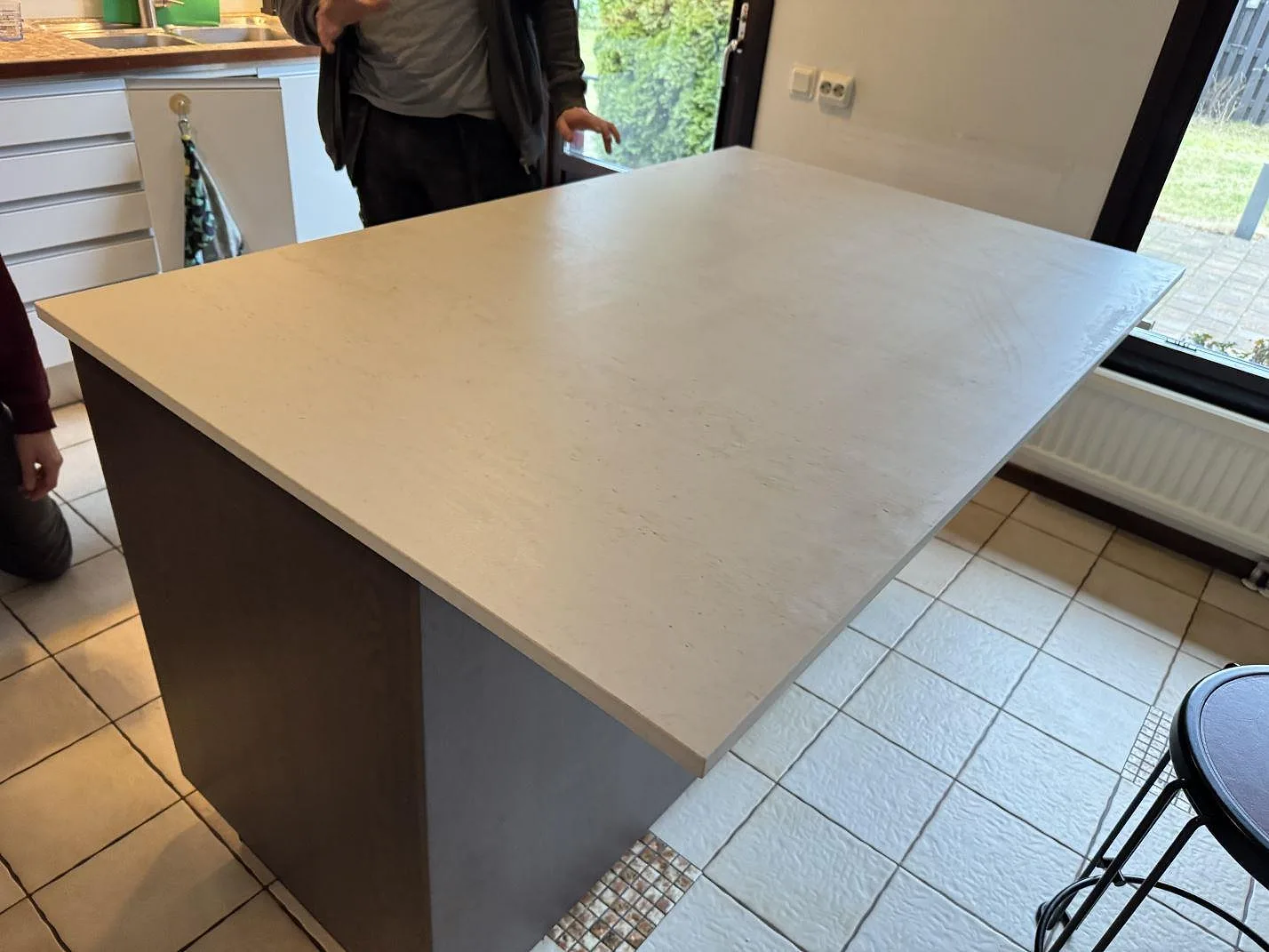 Køkkenbordplade i Dekton Danae, Limhamn – billede 2