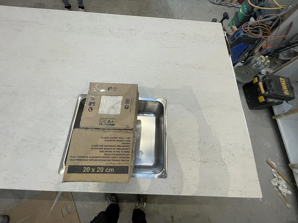 Køkkenbordplade i Dekton Danae, Malmö – billede 5