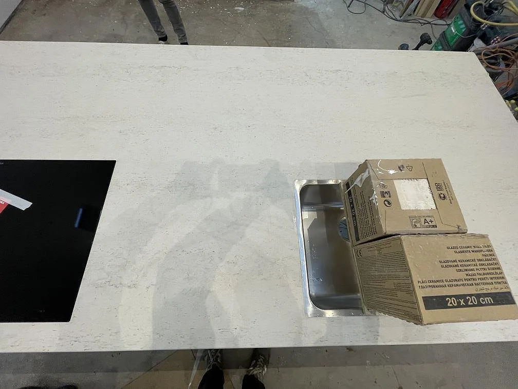 Køkkenbordplade i Dekton Danae, Malmö – billede 6