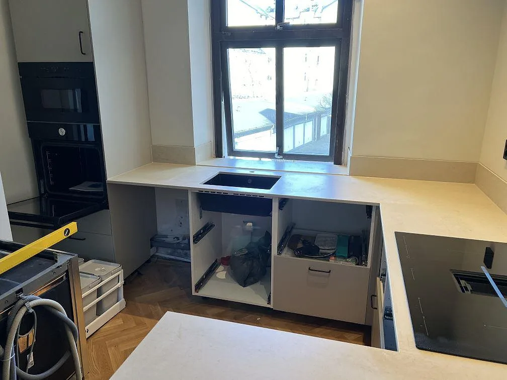 Køkkenbordplade i Dekton Danae, Malmö – billede 2