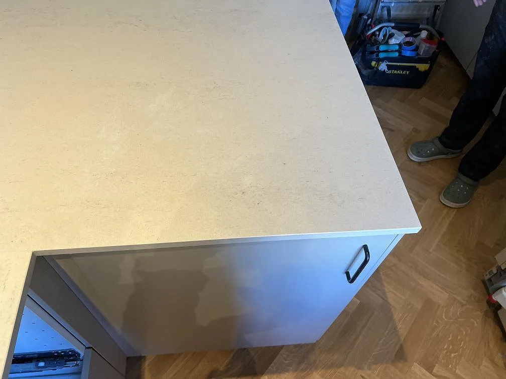 Køkkenbordplade i Dekton Danae, Malmö – billede 8