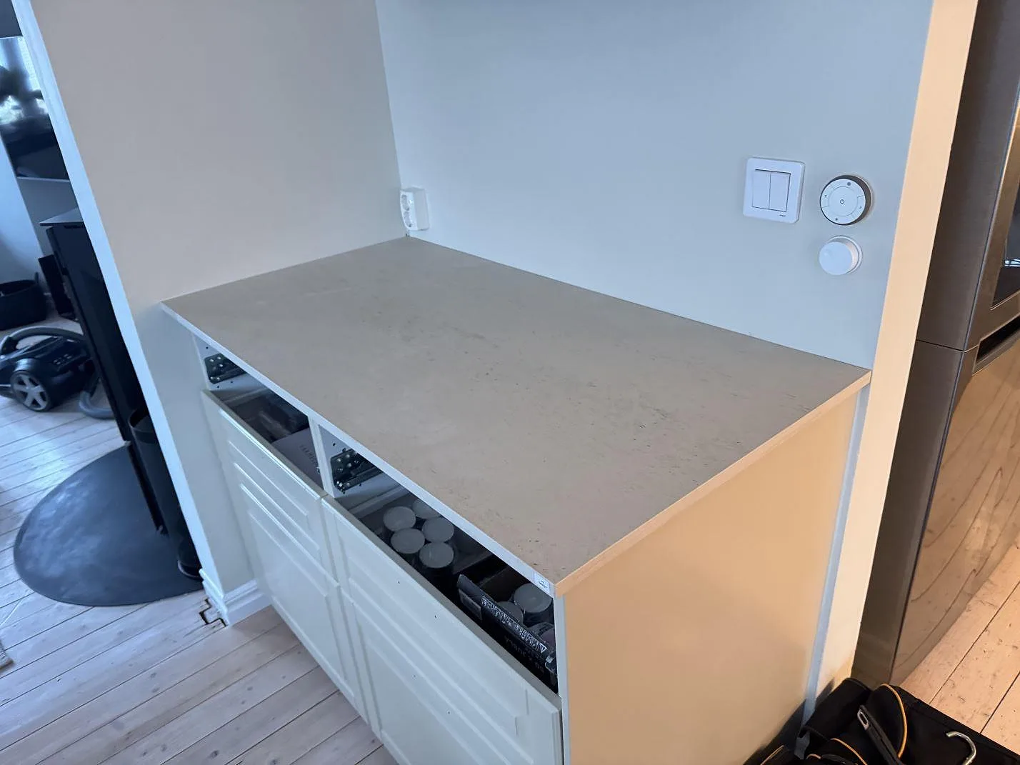 Køkkenbordplade i Dekton Danae, Malmö – billede 8