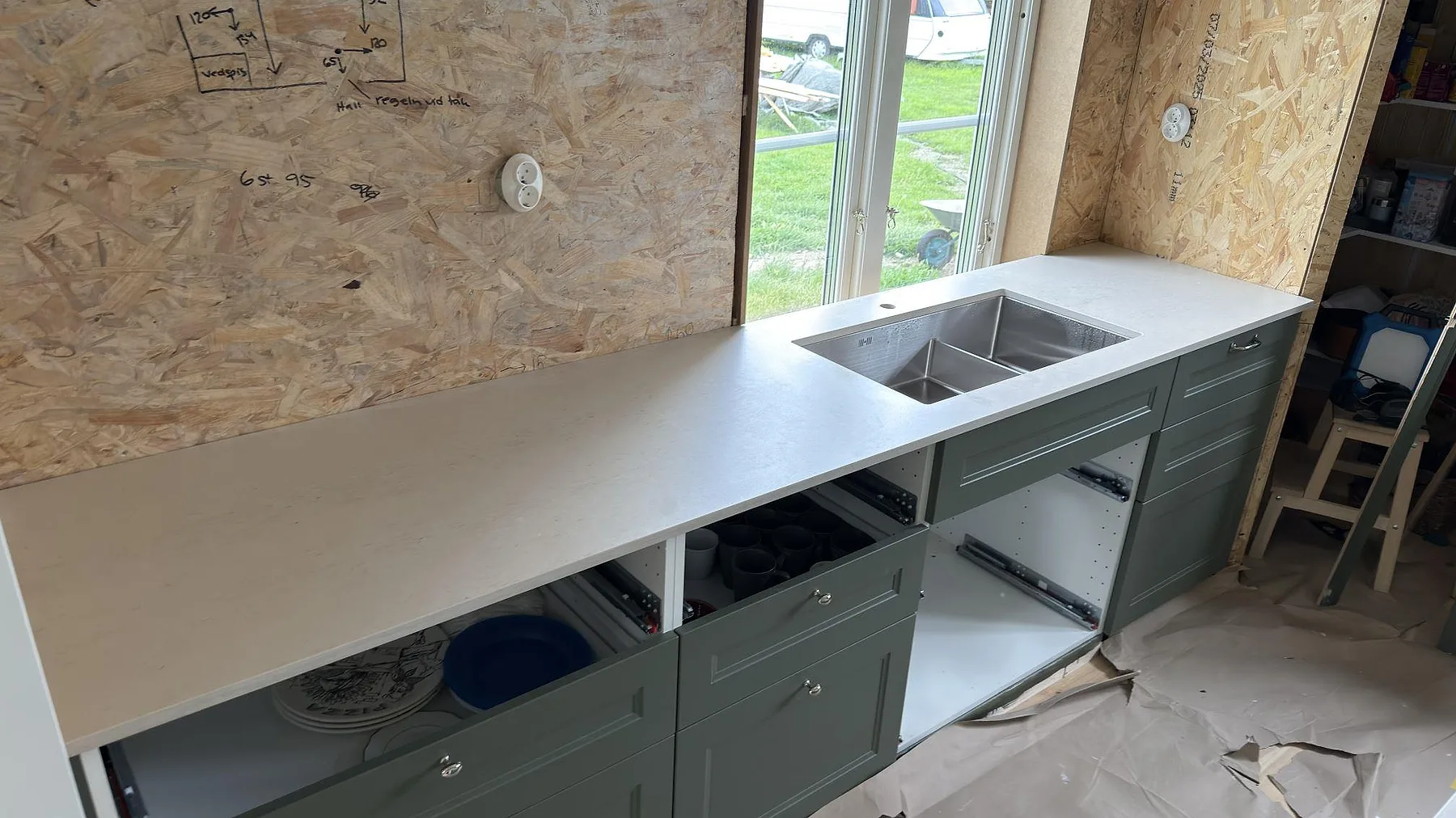 Køkkenbordplade i Dekton Danae, Österbybruk – billede 3