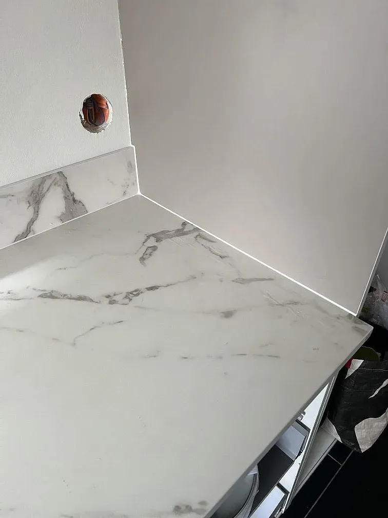 Køkkenbordplade i Dekton Daze KC Velvet, Malmö – billede 8