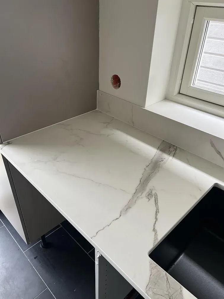 Køkkenbordplade i Dekton Daze KC Velvet, Malmö – billede 4