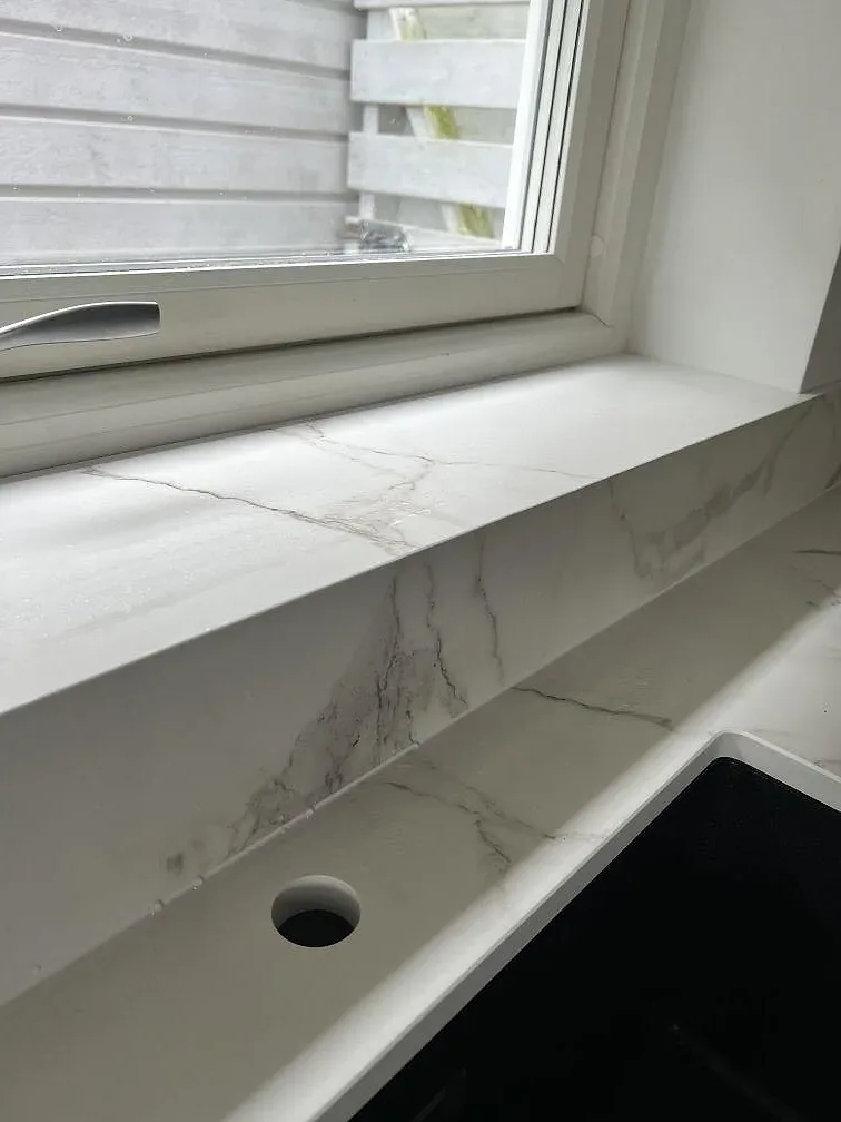 Køkkenbordplade i Dekton Daze KC Velvet, Malmö – billede 7