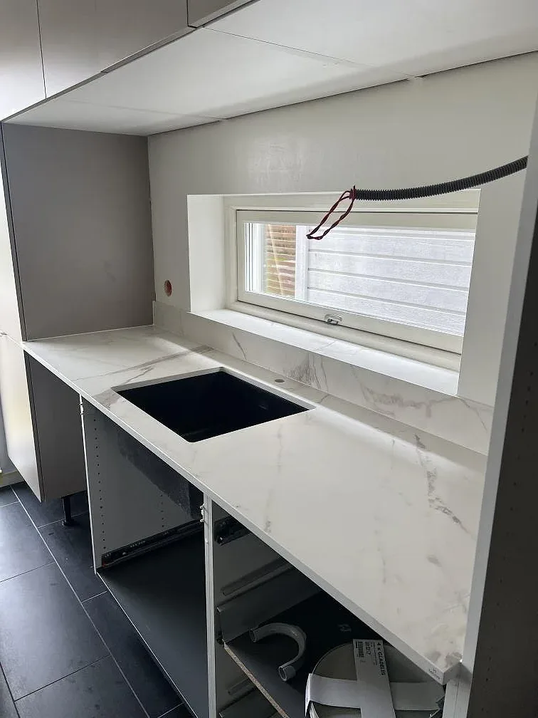 Køkkenbordplade i Dekton Daze KC Velvet, Malmö – billede 2