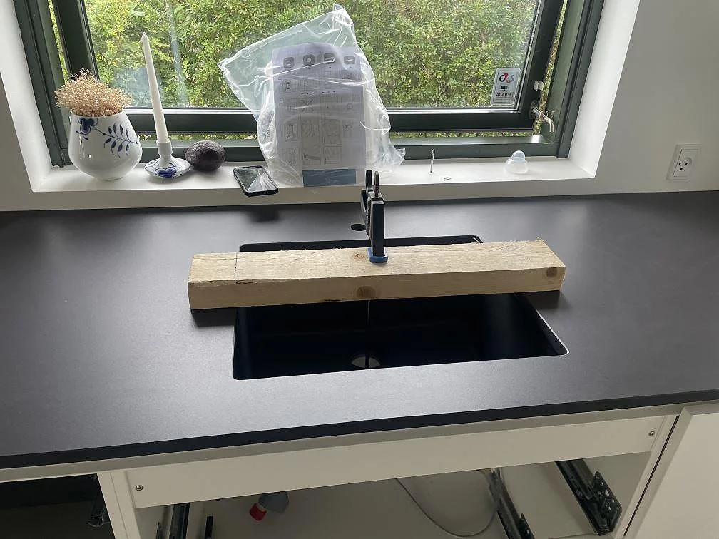 Køkkenbordplade i Dekton Domoos, Greve – billede 3