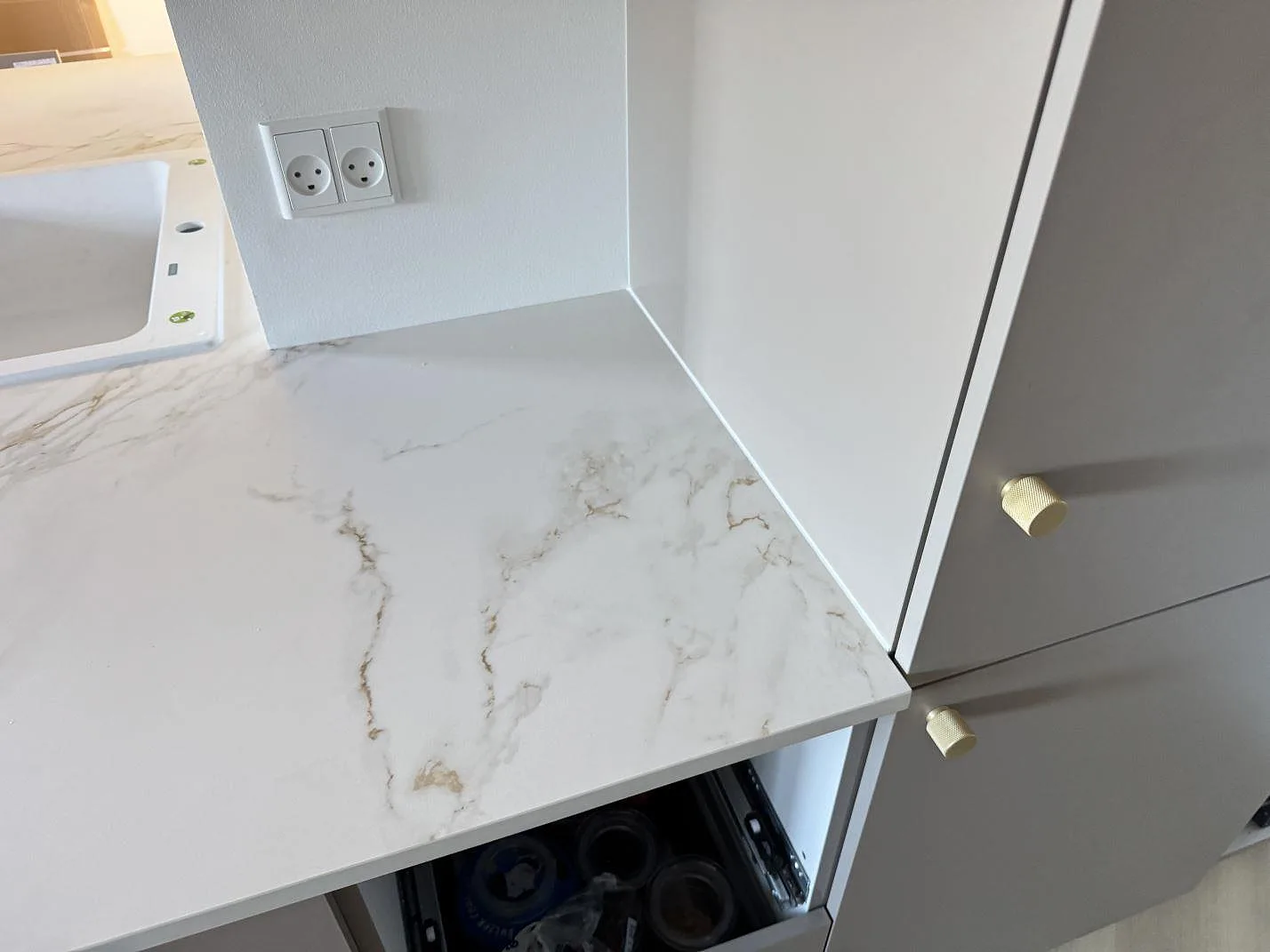 Køkkenbordplade i Dekton Entzo, Danmark – billede 6