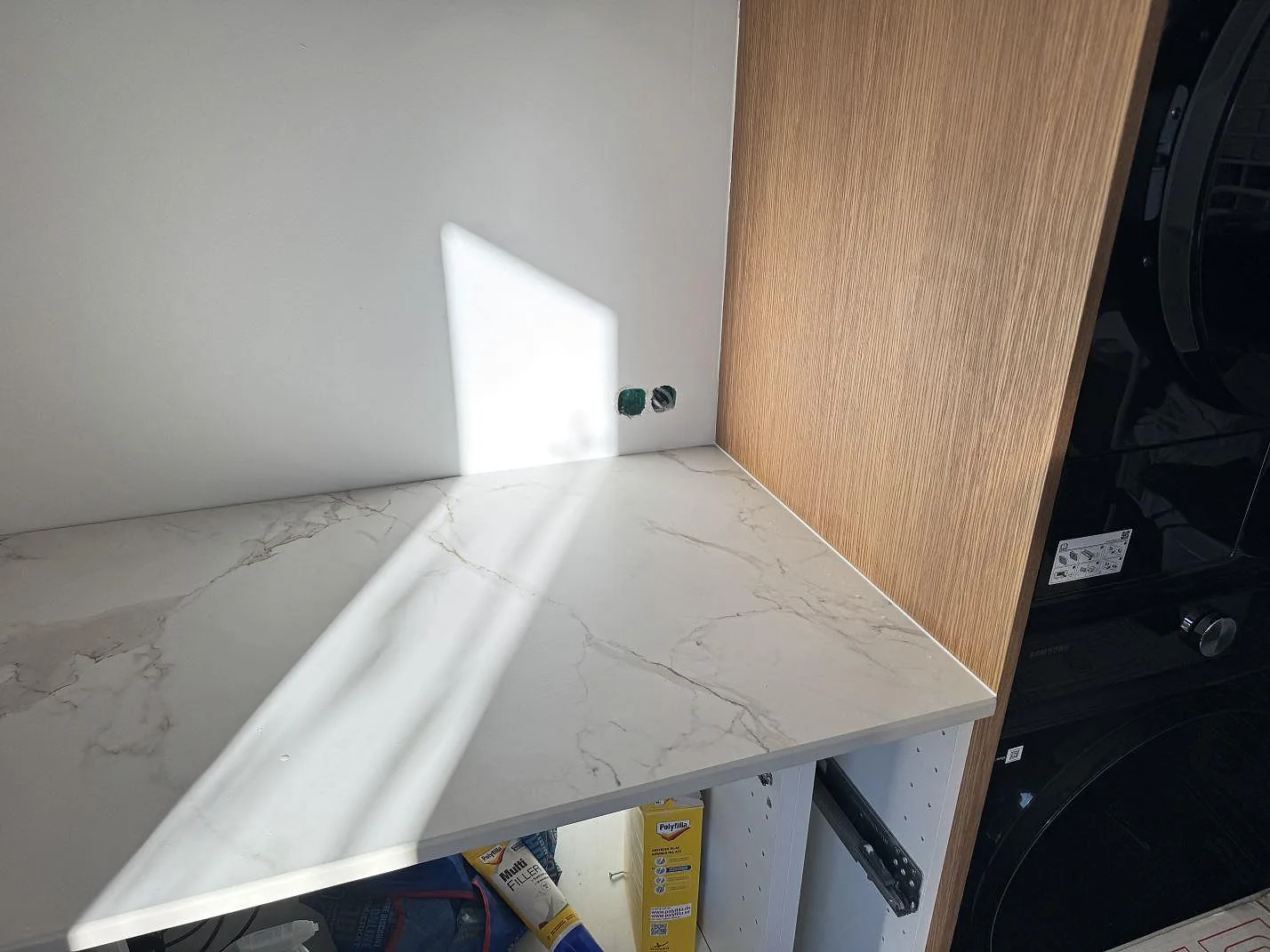 Køkkenbordplade i Dekton Entzo, Frederikssund – billede 3