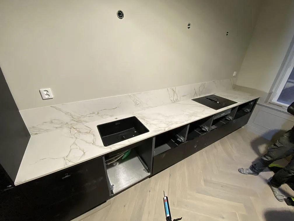 Køkkenbordplade i Dekton Entzo, Göteborg