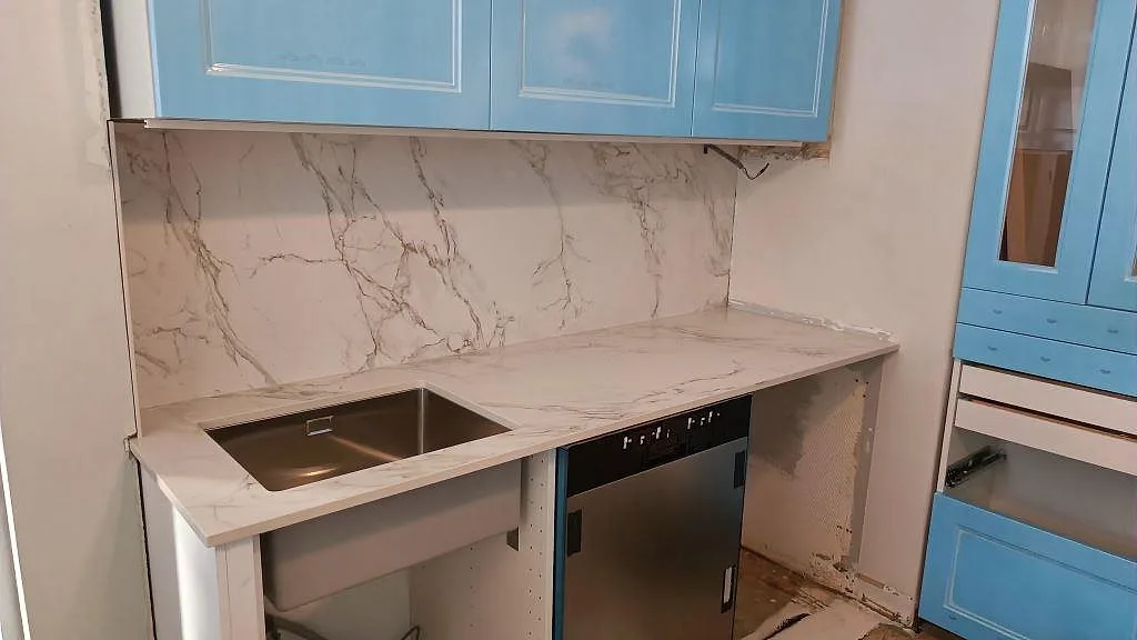 Køkkenbordplade i Dekton Entzo, Göteborg