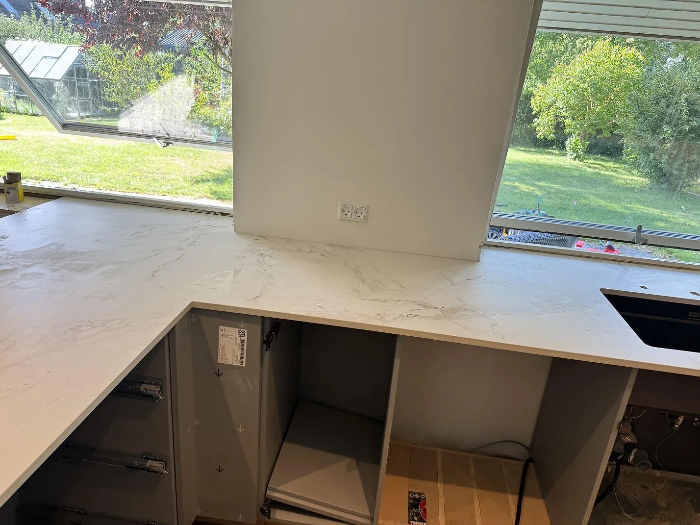 Køkkenbordplade i Dekton Entzo, Hedehusene – billede 8