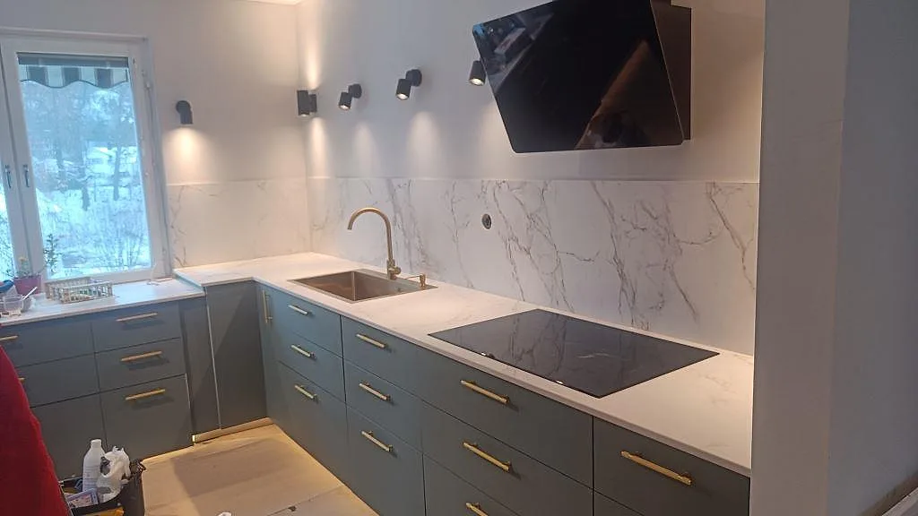 Køkkenbordplade i Dekton Entzo, Jönköping