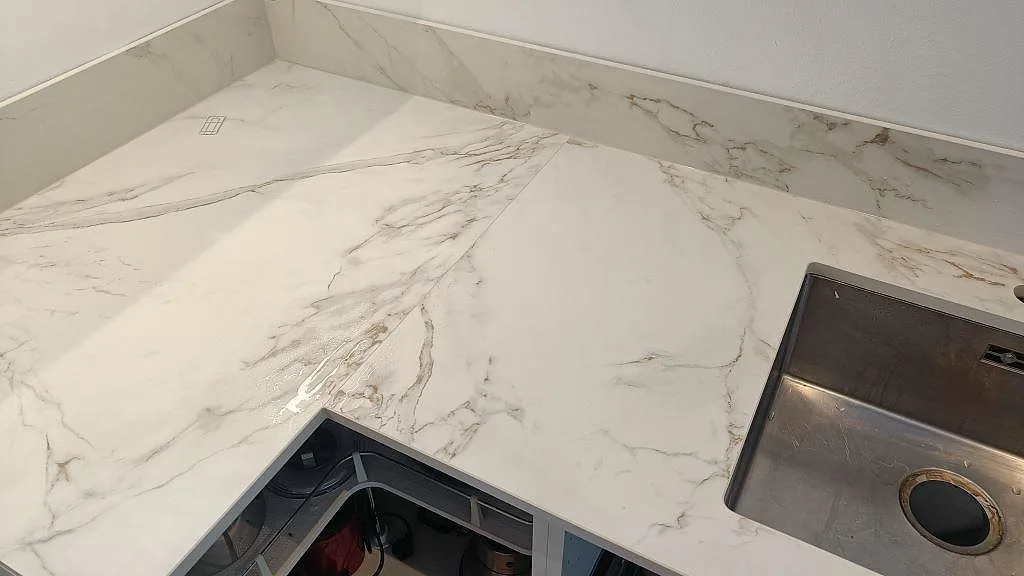 Køkkenbordplade i Dekton Entzo, Malmö – billede 7