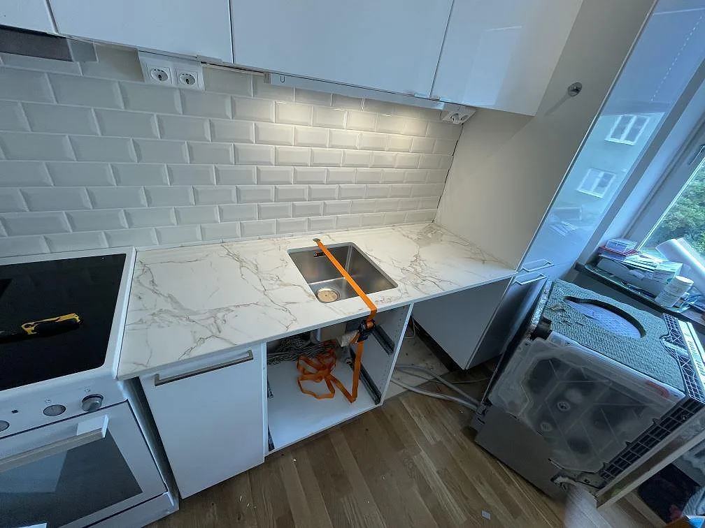 Køkkenbordplade i Dekton Entzo, Malmö