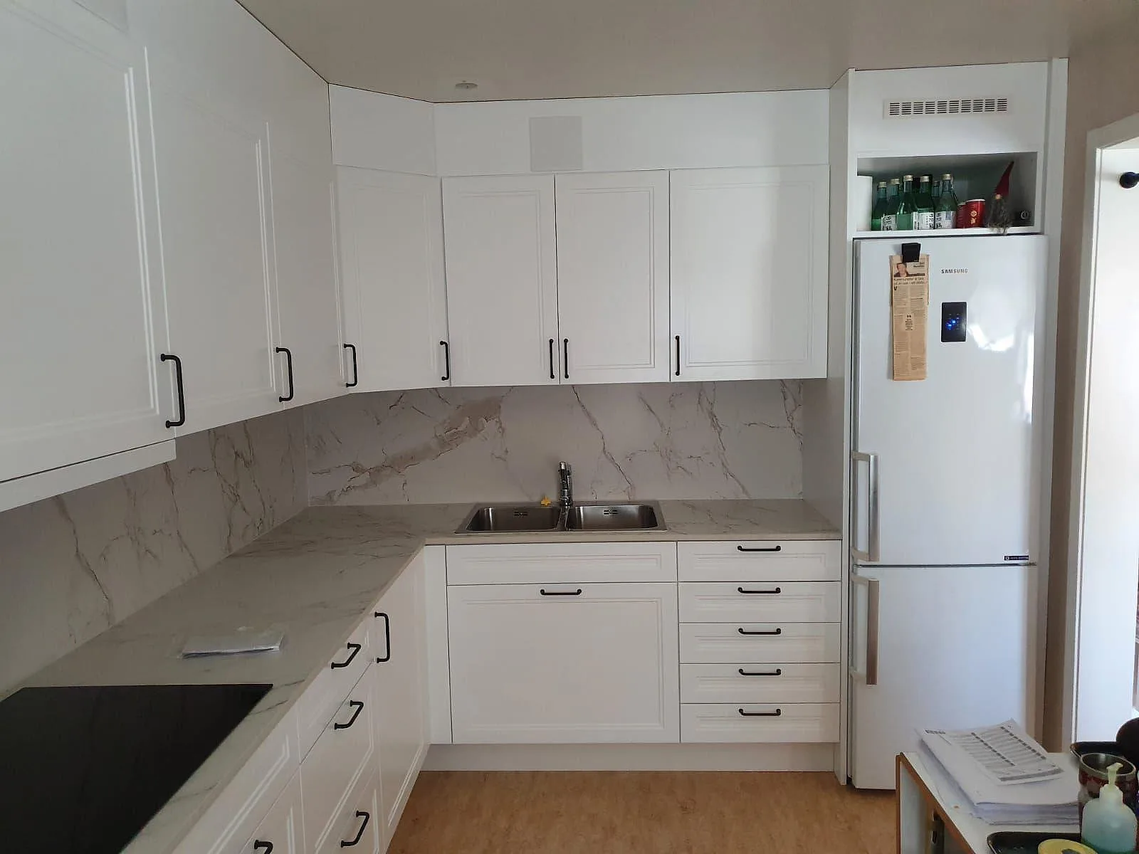 Gennemført projekt: Køkkenbordplade i Dekton Entzo, Rönninge.